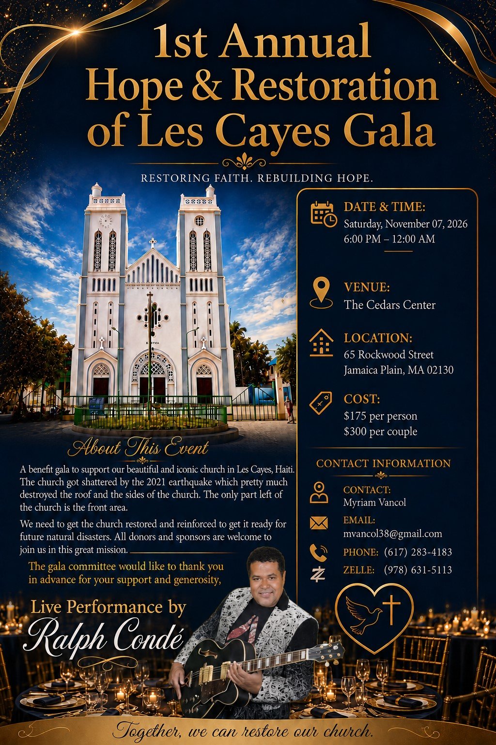 1st Annual Hope & Restoration of Les Cayes Gala